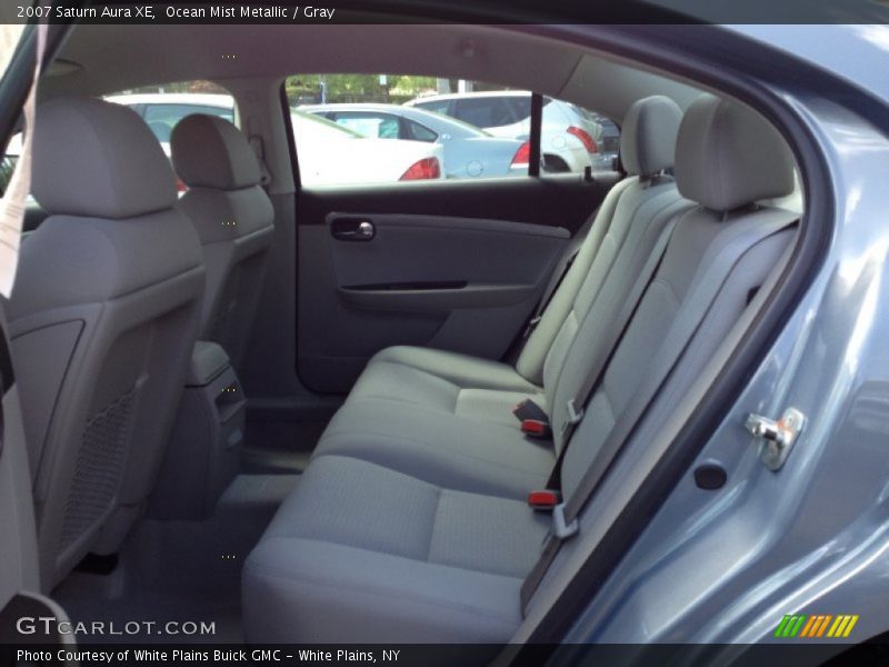 Ocean Mist Metallic / Gray 2007 Saturn Aura XE