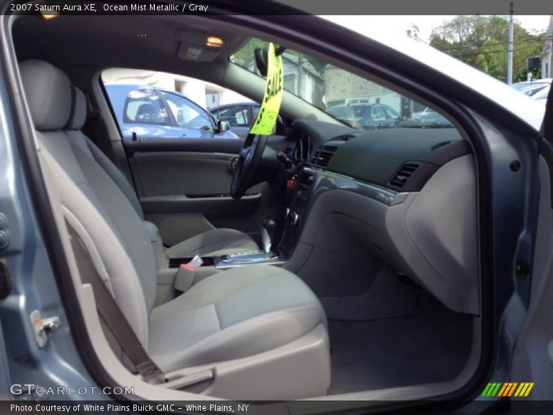 Ocean Mist Metallic / Gray 2007 Saturn Aura XE