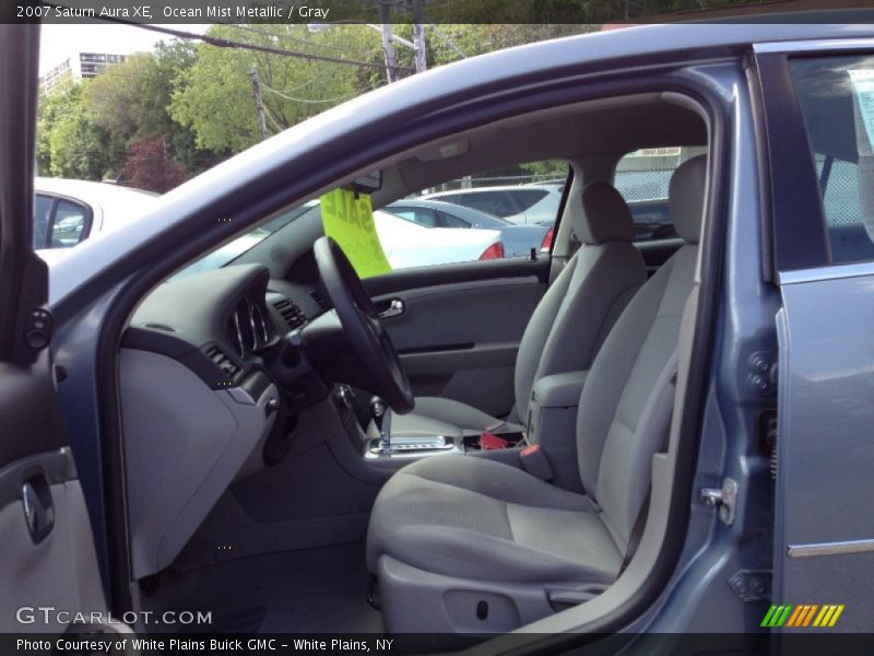 Ocean Mist Metallic / Gray 2007 Saturn Aura XE