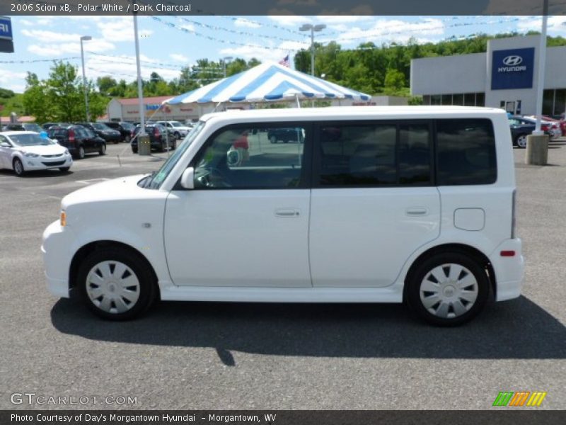 Polar White / Dark Charcoal 2006 Scion xB