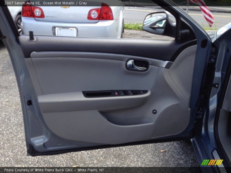Ocean Mist Metallic / Gray 2007 Saturn Aura XE