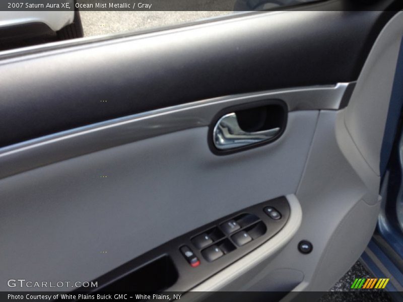 Ocean Mist Metallic / Gray 2007 Saturn Aura XE