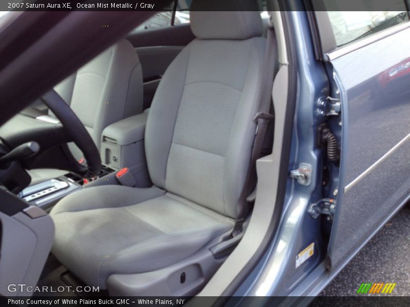 Ocean Mist Metallic / Gray 2007 Saturn Aura XE