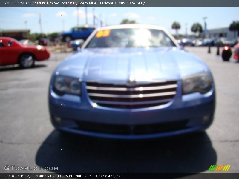 Aero Blue Pearlcoat / Dark Slate Grey 2005 Chrysler Crossfire Limited Roadster