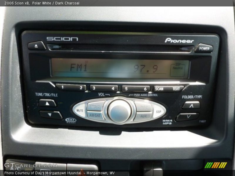 Polar White / Dark Charcoal 2006 Scion xB