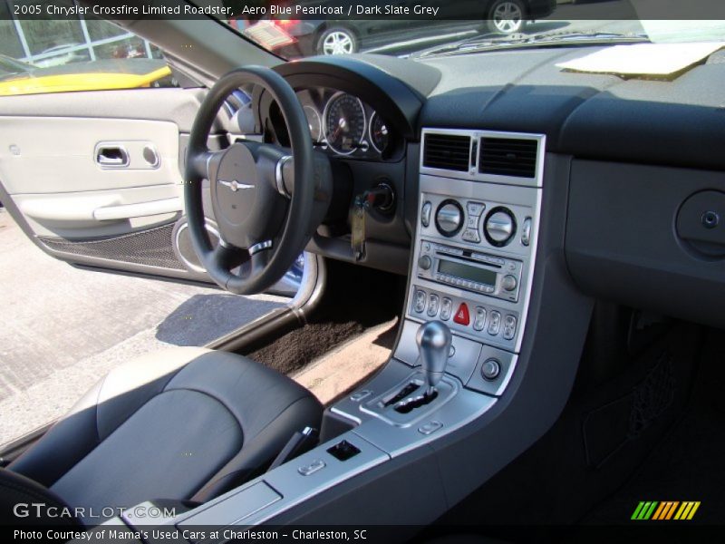 Aero Blue Pearlcoat / Dark Slate Grey 2005 Chrysler Crossfire Limited Roadster