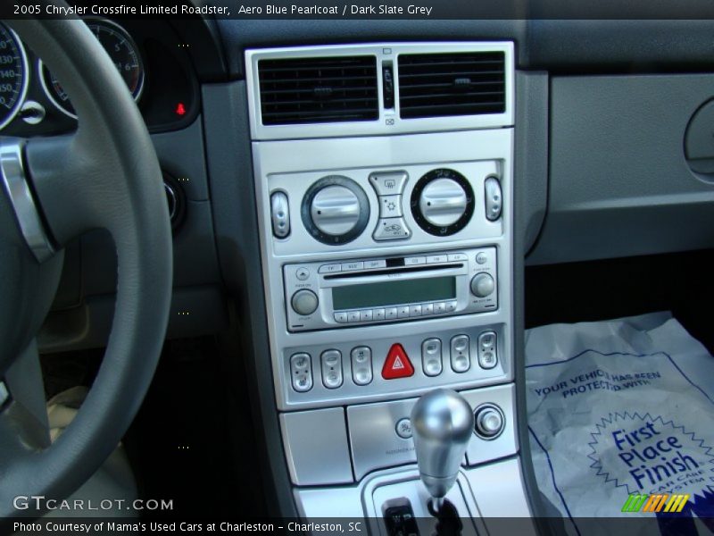 Aero Blue Pearlcoat / Dark Slate Grey 2005 Chrysler Crossfire Limited Roadster