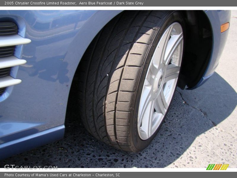 Aero Blue Pearlcoat / Dark Slate Grey 2005 Chrysler Crossfire Limited Roadster