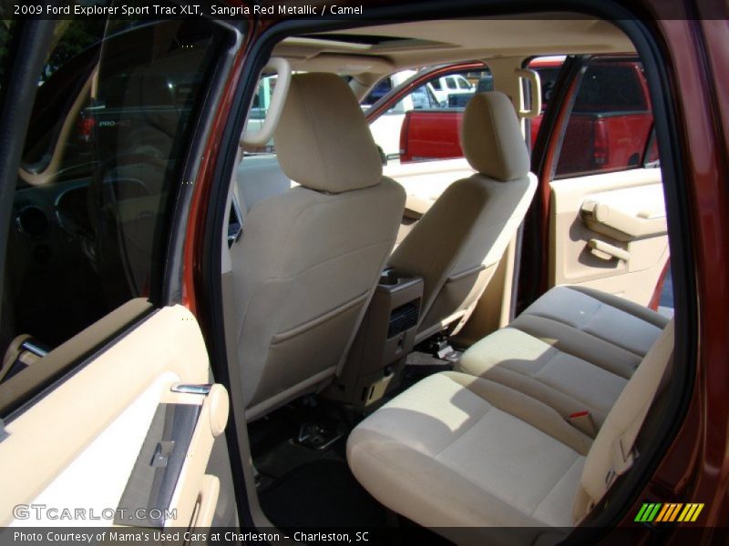 Sangria Red Metallic / Camel 2009 Ford Explorer Sport Trac XLT