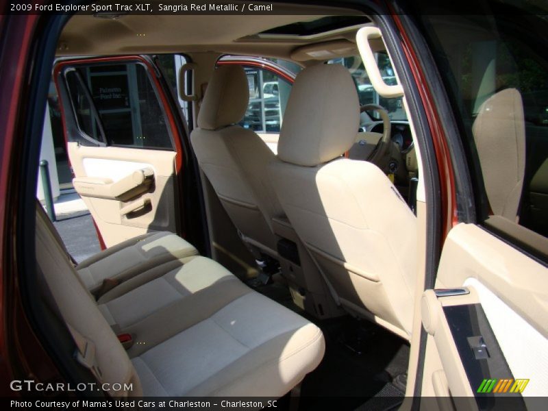 Sangria Red Metallic / Camel 2009 Ford Explorer Sport Trac XLT