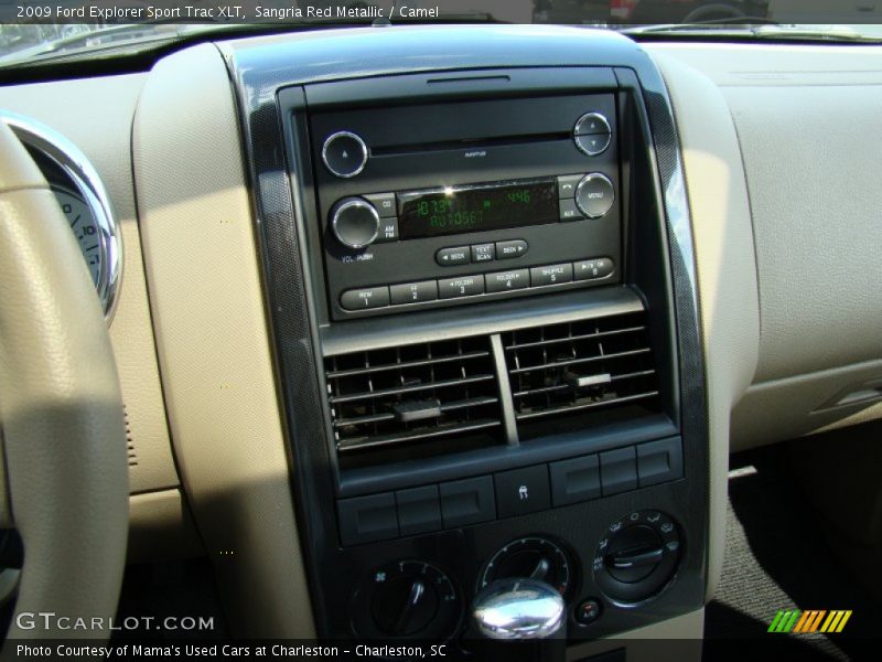 Sangria Red Metallic / Camel 2009 Ford Explorer Sport Trac XLT