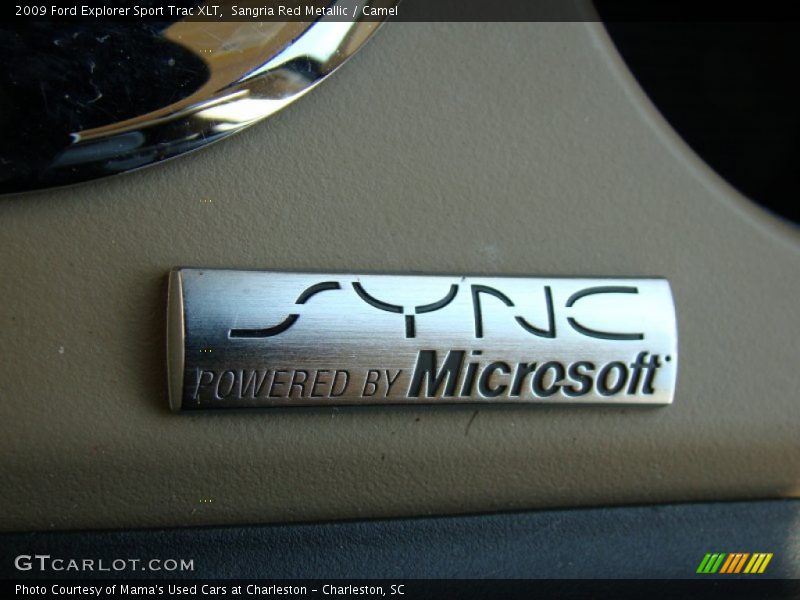 Sangria Red Metallic / Camel 2009 Ford Explorer Sport Trac XLT