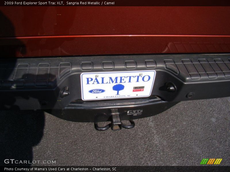 Sangria Red Metallic / Camel 2009 Ford Explorer Sport Trac XLT