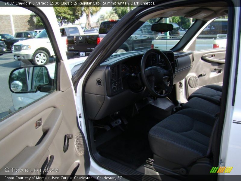 Summit White / Dark Charcoal 2007 Chevrolet Silverado 1500 Classic LS Regular Cab