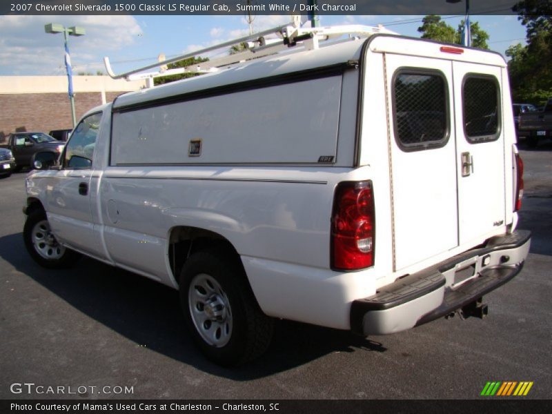 Summit White / Dark Charcoal 2007 Chevrolet Silverado 1500 Classic LS Regular Cab