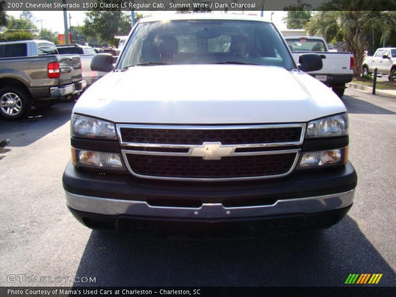 Summit White / Dark Charcoal 2007 Chevrolet Silverado 1500 Classic LS Regular Cab