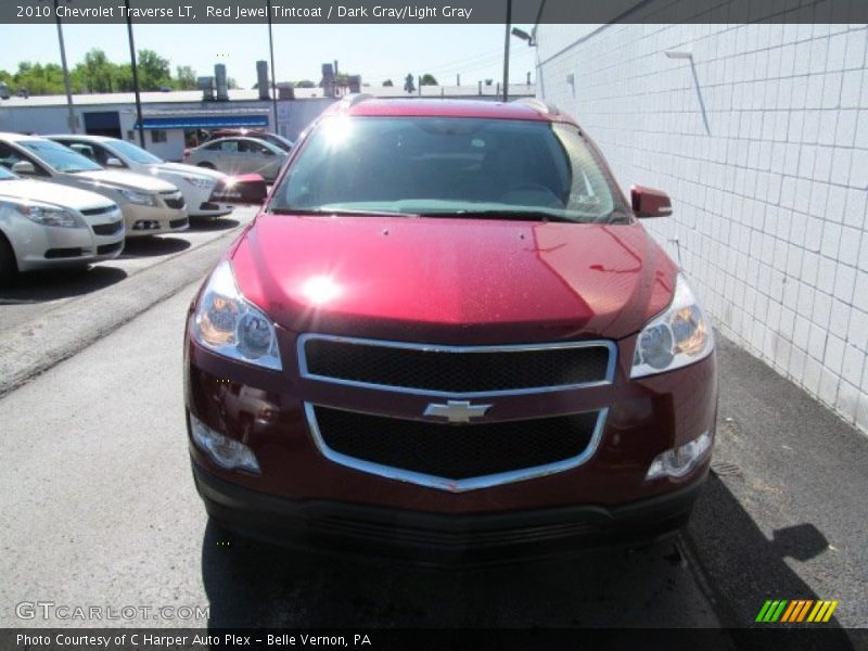 Red Jewel Tintcoat / Dark Gray/Light Gray 2010 Chevrolet Traverse LT