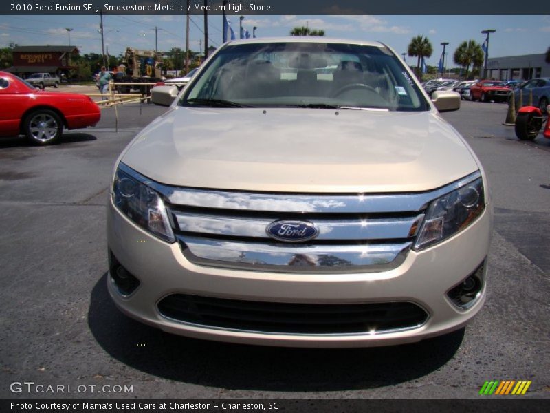 Smokestone Metallic / Medium Light Stone 2010 Ford Fusion SEL