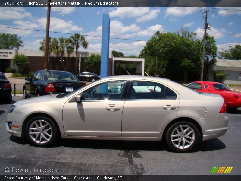 Smokestone Metallic / Medium Light Stone 2010 Ford Fusion SEL