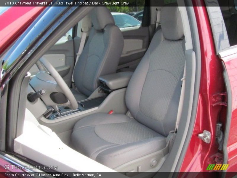 Red Jewel Tintcoat / Dark Gray/Light Gray 2010 Chevrolet Traverse LT