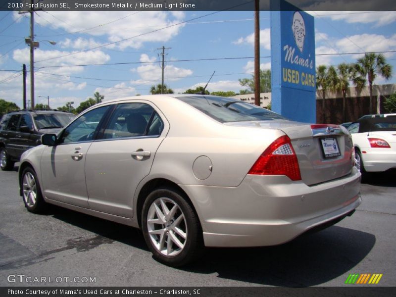 Smokestone Metallic / Medium Light Stone 2010 Ford Fusion SEL