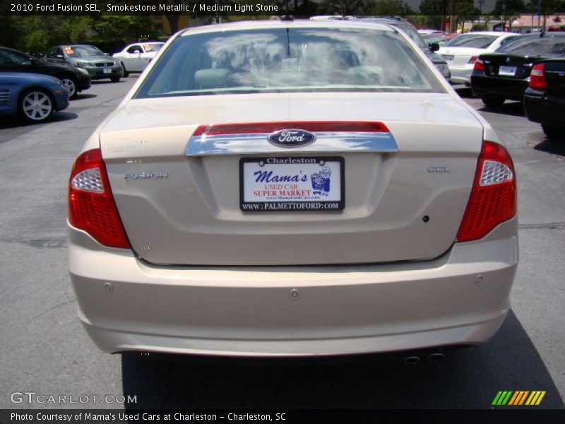 Smokestone Metallic / Medium Light Stone 2010 Ford Fusion SEL