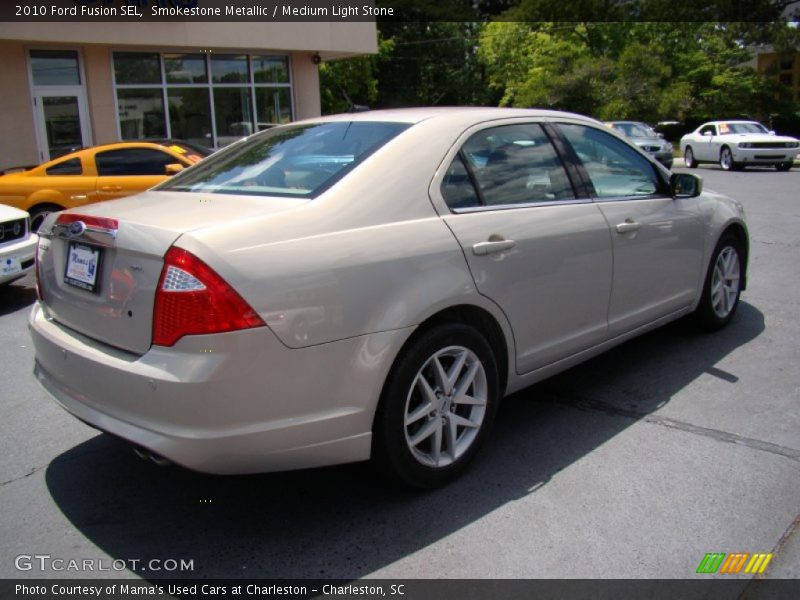 Smokestone Metallic / Medium Light Stone 2010 Ford Fusion SEL