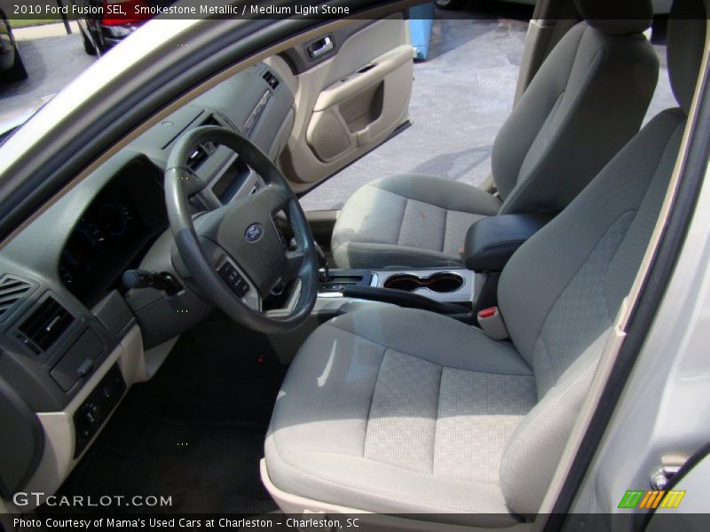 Smokestone Metallic / Medium Light Stone 2010 Ford Fusion SEL
