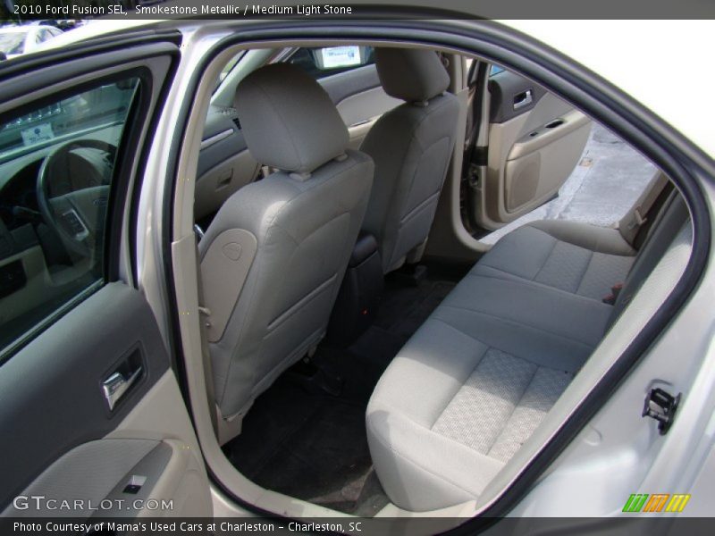 Smokestone Metallic / Medium Light Stone 2010 Ford Fusion SEL