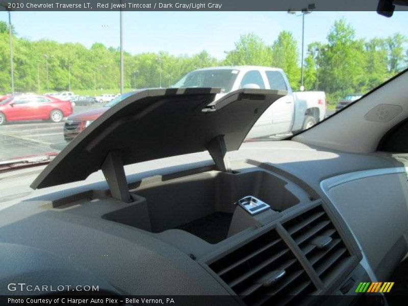 Red Jewel Tintcoat / Dark Gray/Light Gray 2010 Chevrolet Traverse LT