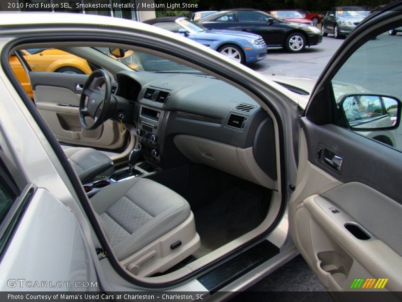 Smokestone Metallic / Medium Light Stone 2010 Ford Fusion SEL