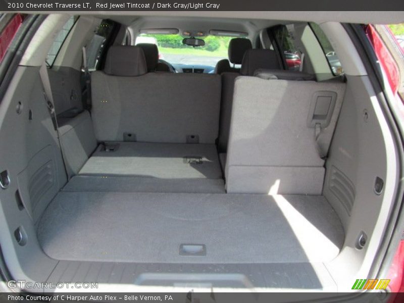 Red Jewel Tintcoat / Dark Gray/Light Gray 2010 Chevrolet Traverse LT