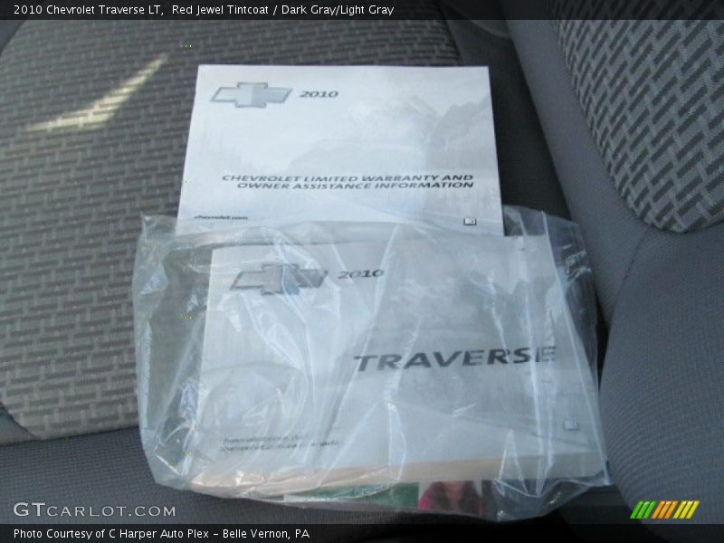 Red Jewel Tintcoat / Dark Gray/Light Gray 2010 Chevrolet Traverse LT