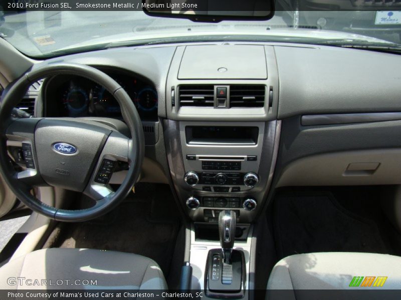Smokestone Metallic / Medium Light Stone 2010 Ford Fusion SEL