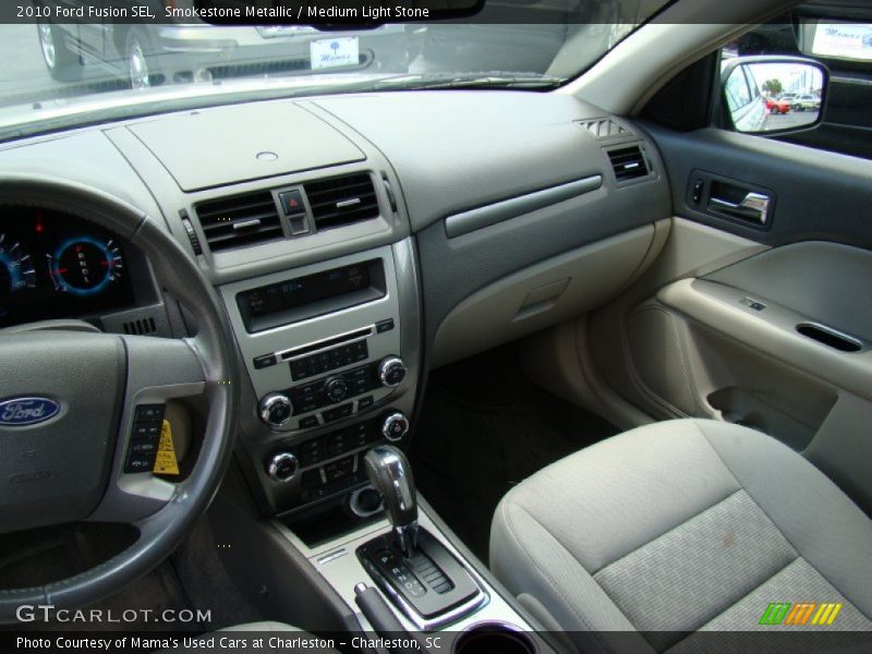 Smokestone Metallic / Medium Light Stone 2010 Ford Fusion SEL