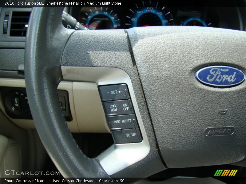 Smokestone Metallic / Medium Light Stone 2010 Ford Fusion SEL