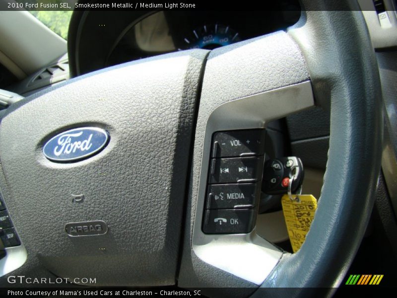 Smokestone Metallic / Medium Light Stone 2010 Ford Fusion SEL