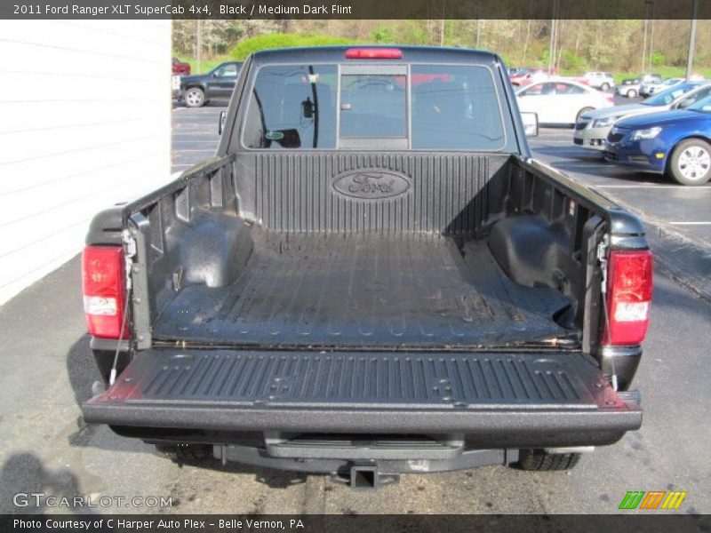 Black / Medium Dark Flint 2011 Ford Ranger XLT SuperCab 4x4