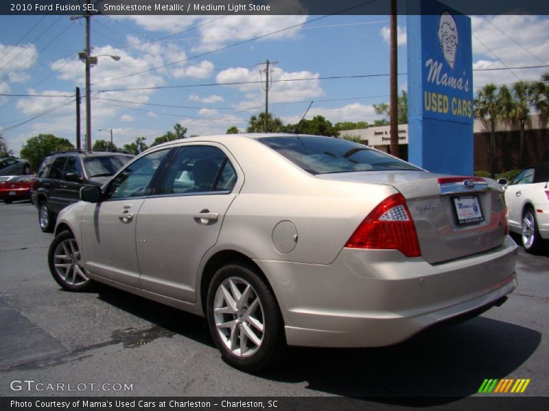 Smokestone Metallic / Medium Light Stone 2010 Ford Fusion SEL