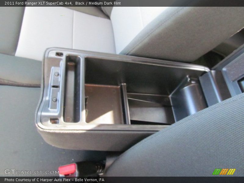 Black / Medium Dark Flint 2011 Ford Ranger XLT SuperCab 4x4