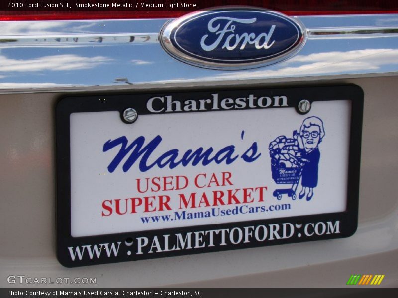 Smokestone Metallic / Medium Light Stone 2010 Ford Fusion SEL