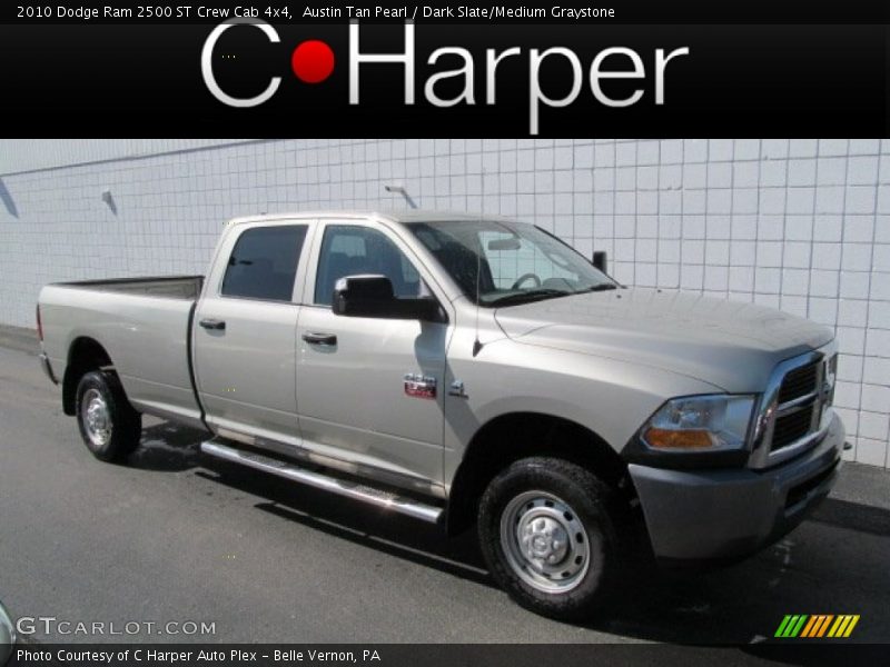 Austin Tan Pearl / Dark Slate/Medium Graystone 2010 Dodge Ram 2500 ST Crew Cab 4x4
