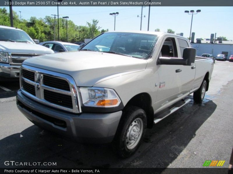 Austin Tan Pearl / Dark Slate/Medium Graystone 2010 Dodge Ram 2500 ST Crew Cab 4x4