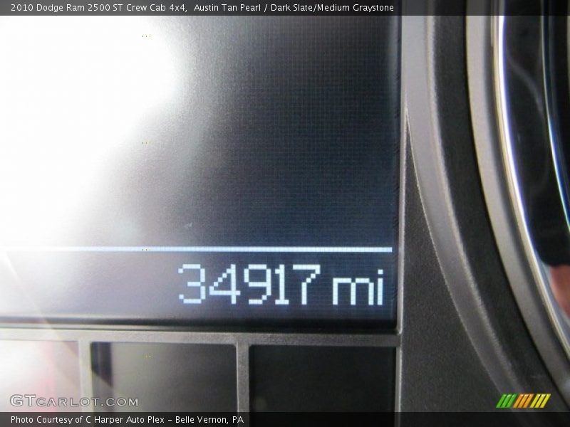 Austin Tan Pearl / Dark Slate/Medium Graystone 2010 Dodge Ram 2500 ST Crew Cab 4x4