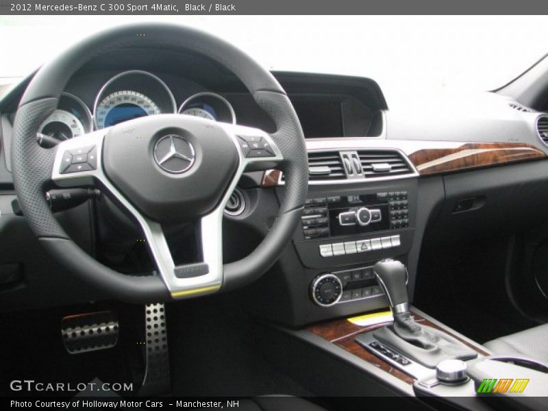 Black / Black 2012 Mercedes-Benz C 300 Sport 4Matic