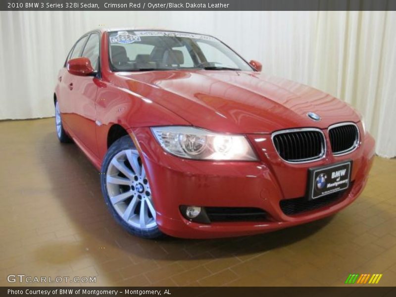 Crimson Red / Oyster/Black Dakota Leather 2010 BMW 3 Series 328i Sedan