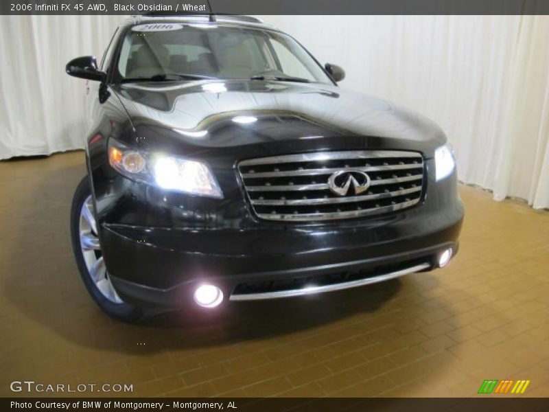 Black Obsidian / Wheat 2006 Infiniti FX 45 AWD