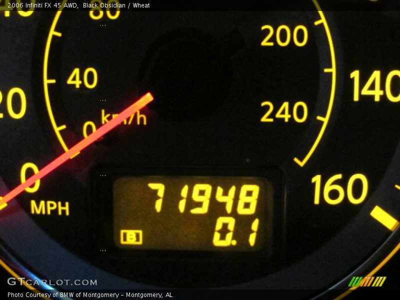 Black Obsidian / Wheat 2006 Infiniti FX 45 AWD