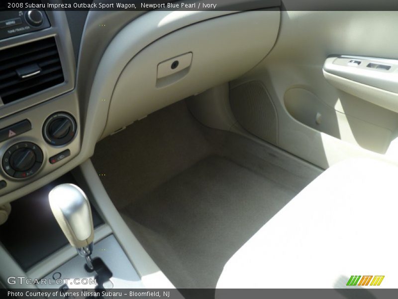 Newport Blue Pearl / Ivory 2008 Subaru Impreza Outback Sport Wagon