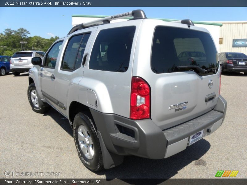 Brilliant Silver / Gray 2012 Nissan Xterra S 4x4